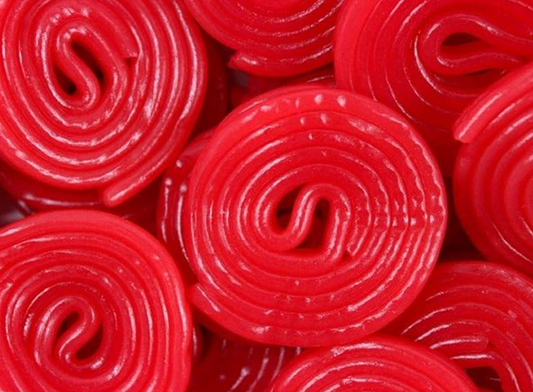 Strawberry Licorice Wheels