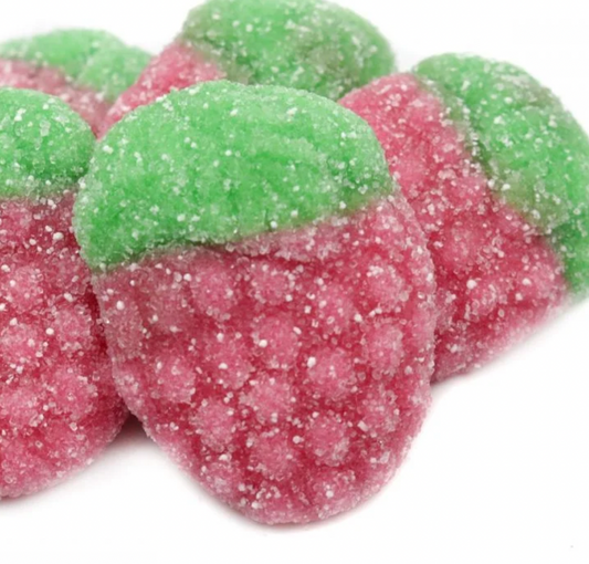 Sour Gummy Strawberries
