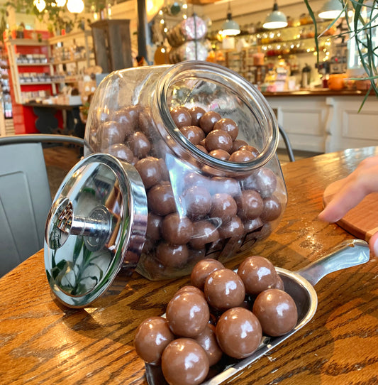 Chocolate Covered Malted Milk Balls Candy